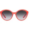 Image de A|X ARMANI EXCHANGE Lunettes de soleil Ax4134s pour femme, Fuchsia opaline brillant/gris dégradé, 55 mm