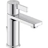 Image de Duravit D-Neo Mitigeur monocommande de lavabo, Robinet lavabo, Taille M (hauteur de sortie 110 mm), lavabo salle de bain avec tirette et garniture de vidage, Robinet salle bain, Robinet, chromé