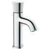Image de Duravit White Tulip, mitigeur monocommande de lavabo S, sans garniture découlement, saillie 100 mm, WT1010002010