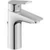Image de Duravit No.1 Mitigeur monocommande de lavabo, Robinet, Taille M (hauteur de sortie 117 mm), Robinet salle bain avec tirette et garniture de vidage, robinet à économie d'énergie (FreshStart), chromé