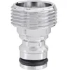 Image de Prise en laiton pour robinet avec filetage 3/4" mâle - Ligne METAL-JET en laiton avec chromage certifiée.