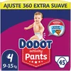 Image de Dodot Activité - Couche-culotte de taille 4, facile à changer grâce aux canaux d'aération, 45 couches, 9 à 15 kg, 45