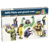 Image de Italeri - I1246 - Maquette - Aviation - Pilotes et Mécaniciens Otan - Echelle 1:72