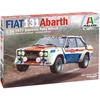 Image de ITALERI 3261 3621 1:24 Fiat 131 Abarth'77 Sanremo RallyWin - Kit de modélisme - Bricolage - Loisirs créatifs - Collage - Kit de construction en plastique - Détails détaillés - Multicolore