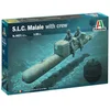 Image de ITALERI -5621 S.L.C. Cochon avec Crew, Échelle 1:35, Modèle Kit, Modèle en Plastique à Monter, Multicolore, IT5621