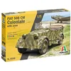 Image de Italeri -6550 Fiat 508 CM Colonial with Crew, Échelle 1:35, Model Kit, Modèle en Plastique à Monter, modélisme, Couleur Gris, IT6550
