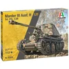 Image de Italeri -6566 Marder III Ausf. H SD. Kfz.138, échelle 1:35, modèle Kit, modèle en plastique à monter, modélisme, couleur sable, IT6566
