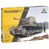 Image de Italeri 6577S Échelle 1:35 Ger Char Char Chasseur I Modélisme à Construire soi-même Loisirs créatifs Collage Kit de Construction en Plastique Multicolore