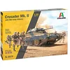 Image de Italeri 6579S Crusader MK.II Échelle 1:35 avec Fig. (5), modélisme, kit, modélisme, Bricolage, Loisirs, Collage, kit de Construction en Plastique Multicolore