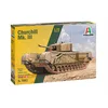 Image de Italeri 7083S Brit. Churchill MKIII Kit de Construction de modélisme sur Pied pour travaux manuels, Loisirs, Collage, Plastique