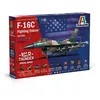 Image de ITALERI 35105 F-16C Fighting Falcon - Maquette de War Thunder - Maquette Plastique - Échelle 1/48