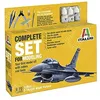 Image de Italeri 72009 1:72 F-16 C/D Night Falcon Kit complet de modélisme, kit de construction, modélisme, bricolage, loisirs, collage, kit de construction en plastique, avec accessoires