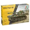 Image de Italeri 0355 1:35 7,5 cm RSO avec PAK40   Réplique fidèle à l'original, modélisme, kit de construction en plastique, kit de char, 1:35, kit de modélisme, assemblage