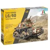 Image de Italeri 96553 Tank L6/40 Italian Light Tank, échelle 1:35, Plastic Model Kit/modèle en Plastique à Monter soi-même
