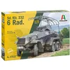 Image de Italeri 97032 Sd.Kfz 232. 6 roues, échelle 1:72, kit de modèle en plastique / modèle en plastique à assembler