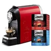 Image de Bialetti Super, Machine à café expresso pour Gélules en aluminium, 32 Gélules incluses, Rouge
