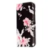 Image de Étui de protection pour téléphone portable Huawei P10 Motif or rose Étui de protection en cuir à rabat horizontal avec support et fentes pour cartes et portefeuille ZHU Étui de protection pour