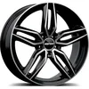 Image de JANTES ROUES GMP FASTEN 8x18 5x112 ET 35 BLACK DIAMOND