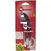 Image de Presse-ail et dénoyauteur en aluminium - METALTEX - 2 en 1 - Râper peler émincer presser - Aide culinaire