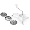 Image de Metaltex Italia 165175 Râpe Julienne, Aluminium, Gris