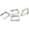 Image de Lot de 4 pinces nappe en inox