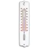 Image de Thermomètre en plastique ABS - METALTEX - 20.5 cm - blanc