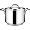 Image de Lagostina 011115020526 Accademia Lagofusion Faitout avec Couvercle Inox 26 cm
