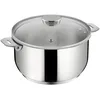 Image de Lagostina - SALVASPAZIO+ CASSEROLE INOX NON REVETU 14 CM LAGOTHERM