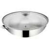 Image de Lagostina Wok Saltapasta 26 cm INOX + Couvercle - Salvaspazio+