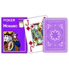 Image de Modiano 300484 Cartes de Poker Cristallo 4 Index Violet