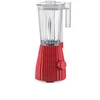 Image de Alessi Plissé MDL09 R - Blender Design avec Carafe Graduée, Résine Thermoplastique, Prise Européenne 700W, 1.5l, Rouge