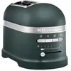 Image de KitchenAid Grille pain pour 2 tranches - Artisan - 7 niveaus de brunnage et fonction décongélation - Vintage design - 2 Large fentes - Toaster avec porte-sandwich - Vert sapin