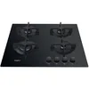 Image de Table De Cuisson Gaz 60cm 4 Feux Noir - GOB616NB