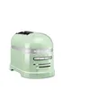 Image de KitchenAid Grille pain pour 2 tranches - Artisan - 7 niveaus de brunnage et fonction décongélation - Vintage design - 2 Large fentes - Toaster avec porte-sandwich - Pistache