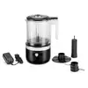 Image de Hachoir électrique sans fil 2 vitesses 1,18 L noir réglisse 5KFCB519EBM Kitchenaid