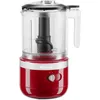 Image de KitchenAid Hachoir sans fil - Bol de 1,18 L sans BPA - 2 Vitesse et mode impulsion - 4 accessoires résistant au lave-vaisselle - Rouge Empire