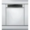Image de Whirlpool WBC 3C34 PF X Lave-vaisselle partiellement intégrable, 60 cm/D, 14 couverts, PowerClean Pro, buses haute pression, NaturalDry, système d'ouverture automatique de la porte, programme Express