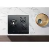 Image de WHIRLPOOL - Plaque de cuisson gaz 3 feux - AKT404/NB