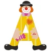 Image de Lettre en Bois Clown A Sevi 1831 - Jouets en Bois décoration
