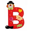 Image de Lettre en Bois Clown B Sevi 1831 - Jouets en Bois décoration
