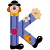 Image de Lettre en Bois Clown K Sevi 1831 - Jouets en Bois décoration