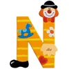 Image de Lettre en Bois Clown N Sevi 1831 - Jouets décoration