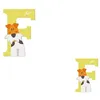Image de Lettre en bois Animaux F comme 'Fox terrier' 8 cm Sevi 1831 - Jouets