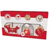 Image de Trudi Set Déco Noël Rouges (3 pcs)