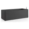 Image de Stefanplast 2075944 Indicator Natural Pot de Fleurs Anthracite 100 x 43 x 33 cm
