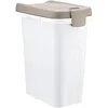 Image de Stefanplast Conteneur Petfood Brun/Blanc, 15l pour Chien Petit