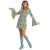 Image de W WIDMANN MILANO Party Fashion - Costume Disco Style années 70, robe, Dancing Queen, déguisements de carnaval