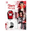 Image de W WIDMANN MILANO Party Fashion - Kit de maquillage vampire, palette variée, éponge d'application facile, fausses dents réalistes, faux sang dramatique, parfait pour Halloween et soirées déguisées