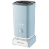 Image de Ariete Cappuccinateur Vintage 2878, Mousseur à Lait Électrique Rétro Pour Cappuccino Et Chocolat Chaud, Buse à Cappuccino Électrique 2 Minutes, Capacité 250Ml, Puissance 500W, Bleu Clair