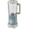 Image de Ariete 568 Vintage Blender - Blender avec 500 watts et tasse graduée de 1,5 litre, 2 vitesses d'impulsion, couleur bleu clair pastel
